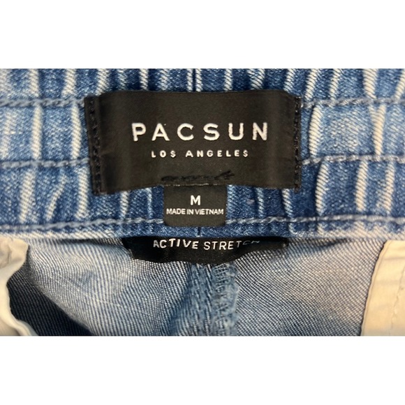 PACSUN Women's Skinny Jeans, Paint Stripes Down the Side, Zipper Bottom, Size M - Picture 6 of 8
